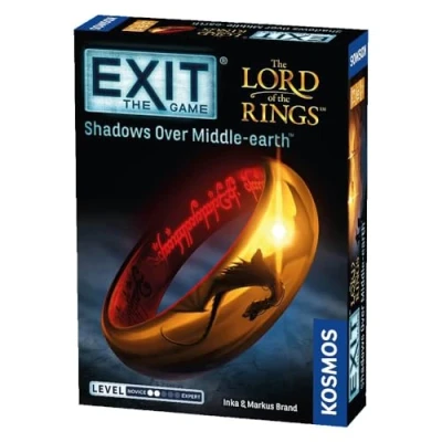 Image of Thames &amp; Kosmos EXIT: the Lord of Rings Shadows Over Middle earth, Escape Card Game, Family Games For Game Night, 2022 ASTRA Best Toys Kids Finalist, 1 to 4 Players, Ages 10+