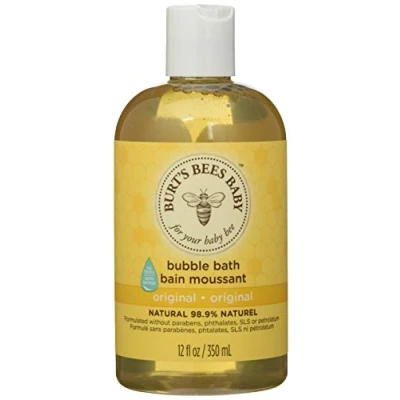 Image of Burt’s Bees Baby Bubble Bath &amp; Body Wash, Gentle Wash For Daily Care, Tear Free, 3 Pack, 3x354.8ml