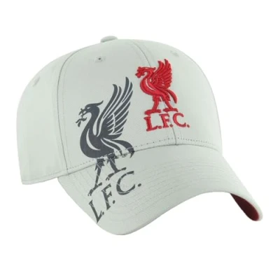 Image of Liverpool FC Obsidian Mass MVP Premiership Team Cap (Beige/Grey)