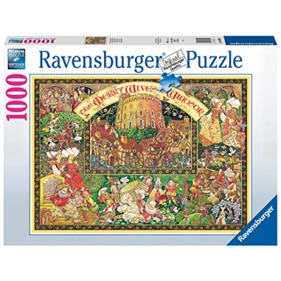 Image of Ravensburger Windsor Wives 1000 Piece Jigsaw Puzzle for Adults &amp; Kids Age 12 Years Up