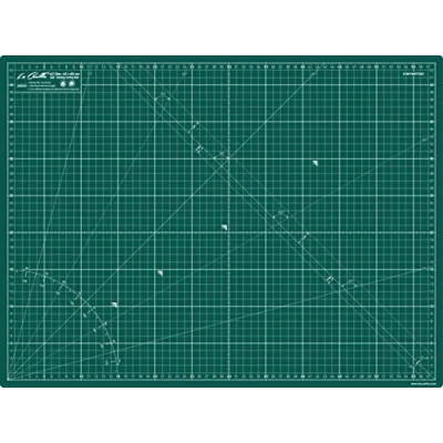 Image of La Canilla Cutting Board, A2 Green, Self Healing, 5 PVC Layers, Layered PVC, 60x45cm (24x18 inches), 1.04 kg, Hand Wash Only, for Fabric, Papercraft, DIY projects