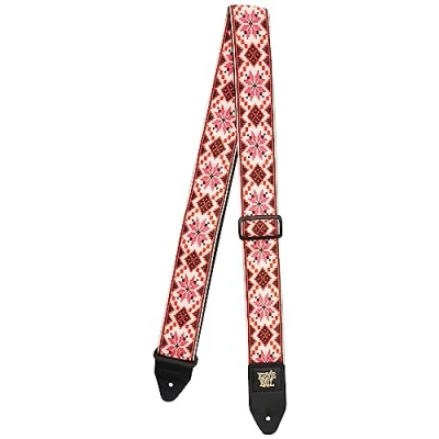 Image of Ernie Ball Cinnamon Needlepoint Jacquard Guitar Strap