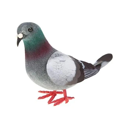 Image of VDYXEW Prop Photography Garden Accessories Pigeon Bird model, Simulation Animal Model Artificial Miniature Ornament