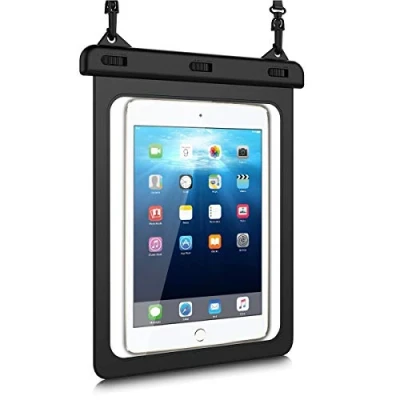 Image of HopMore Waterproof Case for iPad Samsung Huawei,Tablet Water Resistant Protective New Pro 9.7, Air/Air 2, Huawei MediaPad T3 / M3 Lite 10,Galaxy Tab A 9.7 (8.1 10.5 inch)