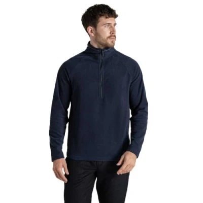 Image of Craghoppers Expert Mens Corey 200 Half Zip Fleece Jacket Dark Navy L