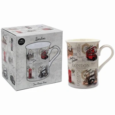 Image of London Souvenir Vintage Fine China Coffee latte Tea Mug