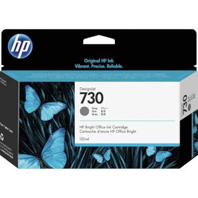Image of Original Standard Yield Ink Cartridge Compatible with Designjet T1700 Printer Series, 130 ml, Grey, One Size