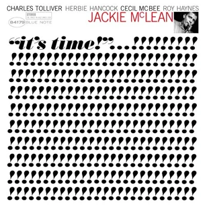 Image of Jackie McLean It&#039;s Time! 180gm 2020 USA vinyl LP B0031655 01