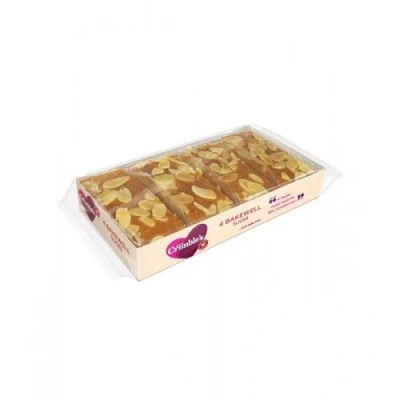 Image of (3 PACK) Mrs Crimbles Bakewell Slices G/F 200g 3 PACK BUNDLE