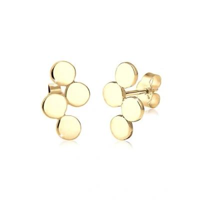 Image of Elli Earrings Circle Geo Minimalism 925 Sterling Silver