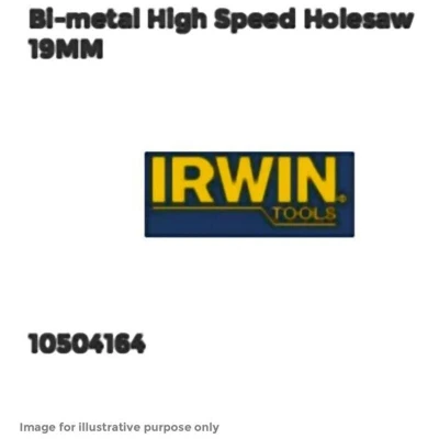 Image of Irwin Bi Metal High Speed Holesaw 22mm