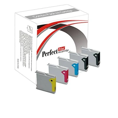 Image of 5 PerfectPrint Compatible Ink Cartridge Replace LC 970 For Brother DCP 130C 135C 150C 153C 157C 330C 350C 540CN 560CN 750CW 770CW MFC 230C 235C 240C 260C 440CN 465CN 660CN 665CW 680CN 685CW 845CW 885CW 3360C 5460CN 5860CN