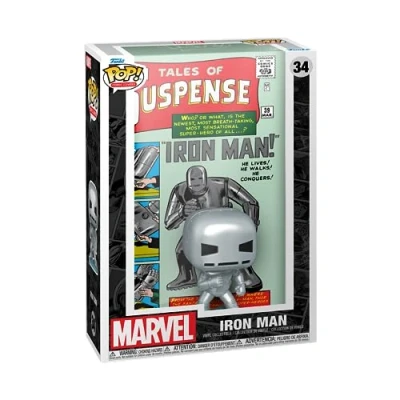 Image of Funko Pop! Comic Cover: Marvel Tales Of Suspense #39 Comics Collectable Vinyl Figure Gift Idea Official Merchandise Toys for Kids &amp; Adults Books Fans