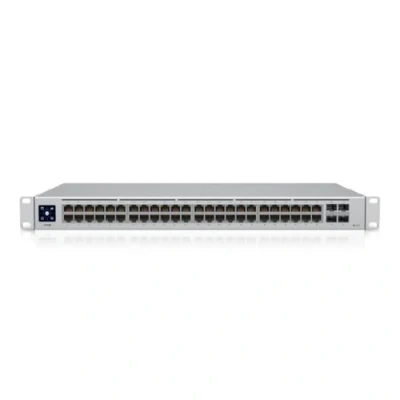 Image of Ubiquiti Networks UniFi USW 48 POE EU Network Switch Managed Gigabit Ethernet (10/100/1000) Connection, Supporting Power Via this Port (PoE) Silver