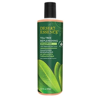 Image of Desert Essence Tea Tree Replenishing Shampoo hair shampoos (Unisex, Non professional, Shampoo, Dry hair, Moisturizing, Purifying, Shine, Tea)