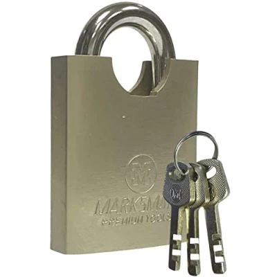 Image of 40/50/ 60MM Heavy Duty Closed Shackle HIGH Security Container Padlock + 3 Keys (40mm Padlock)