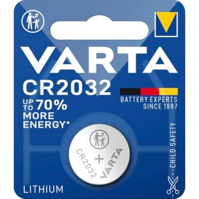 Image of Varta CR 2032 Lithium Button Cell Battery 230 mAh 3 V Blister Pack of 1