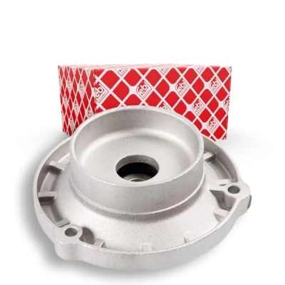 Image of 31306866257 Top strut mount FEBI BILSTEIN 173341 Front Axle without ball bearing Elastomer BMW: 5 Touring, Saloon