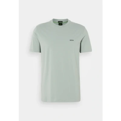 Image of BOSS TEE Basic Tshirt, Men&#039;s, Size: Small, Open green