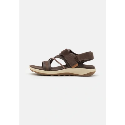 Image of Merrell Women&#039;s Terran 4 Backstrap Sandal, Bracken, 6 UK