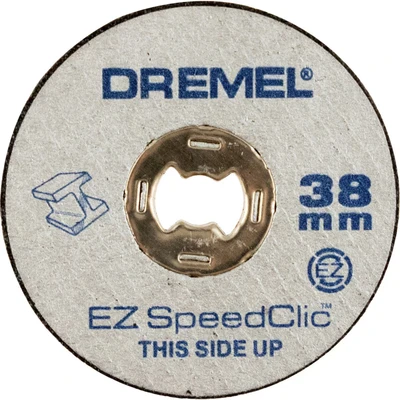 Image of Dremel EZ SpeedClic SC456B Metal Cutting Wheel 12 pack, Wheels With 38mm Diameter Rotary Tools
