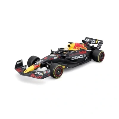 Image of Maisto M82358 Tech R/C Formula 1 F1 Ferrari SF90 2023 Season Leclerc Race Car Radio Control Vehicle, Red