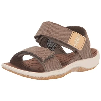 Image of KEEN Elle Backstrap Slingback Sandal, Brindle/Star White, 12 UK Child