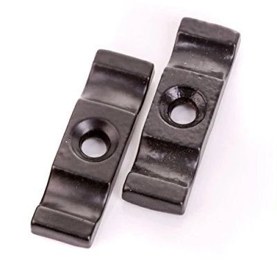 Image of 48x Black Extra Large 2&quot; Turn Button Catches Shed Door/Gate &amp; Rabbit Hutch Latches