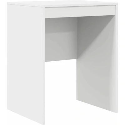 Image of vidaXL Writing Desk White Engineered Wood 60 x 50 76 cm Durable