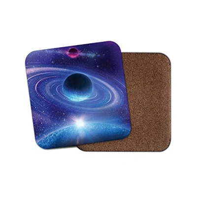 Image of 1 x Alien Planet Coaster Space Galaxy Sci Fi Dad Brother #8077