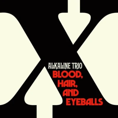 Image of Alkaline Trio Blood, Hair, And Eyeballs Black vinyl Sealed 2024 UK LP RISE536 1