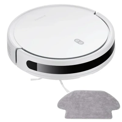 Image of Xiaomi Robot Vacuum E12, Powerful Suction Up to 4000Pa, App Control, Efficient Cleaning Path, Intelligent Water Tank, Brush Included [Amazon Exclusive]