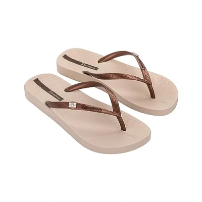 Image of Ipanema Women&#039;s Anat Brasilidade Fem Flip Flop, Beige, Copper, 9 UK