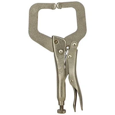 Image of Irwin Visegrip 6R Locking C Clamp 6In Regular Tip Silver