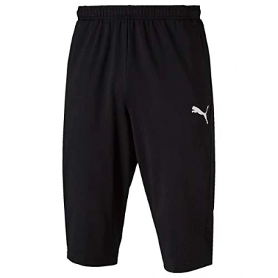 Image of PUMA Men&#039;s Liga Training 3/4 Pants, Black, L UK