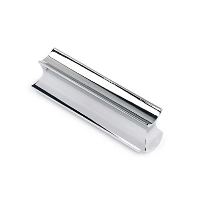 Image of Alnicov Stainless Steel Guitar Slide Tone Bar for Dobro, Lap Guitar, Hawaiian Electric Accessories Chrome