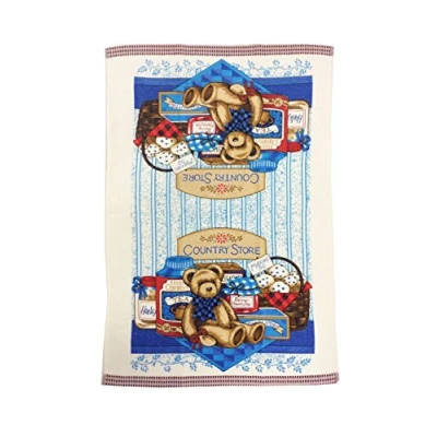 Image of HBS Ltd Home Bedding Store Luxury Tea Towel Vintage Kitchen Towels Teddy