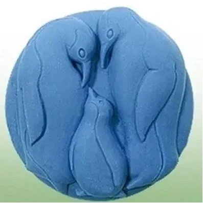 Image of LC Penguin Silicone Moulds Handmade Soap Molds Mould DIY Mold