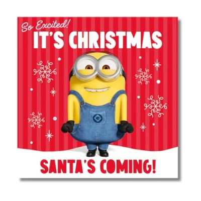 Image of Danilo Promotions Ltd Official Despicable Me Christmas Card, Card Generic