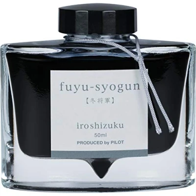Image of Pilot Namiki Iroshizuku Chiku rin Bottle of Ink for Fountain Pen 5.000 Bluish Dark Grey