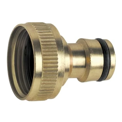 Image of Made of Hozelock brass supports the female threaded tap connector 1 inch diameter
