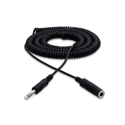 Image of Hosa HPE 325C 1/4 inch TRS to Headphone Extension Cable, 25 feet