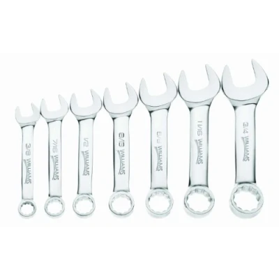 Image of Williams 11030 7 Piece Stubby Combination Wrench Set