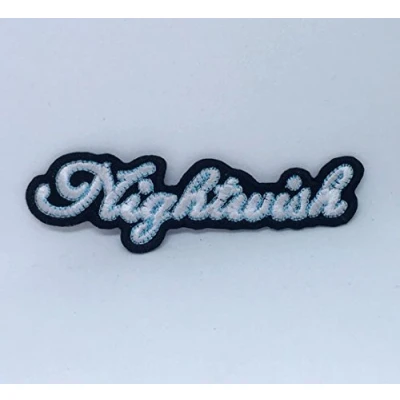Image of Nightwish Metal Rock Band Logo Iron Sew on Embroidered Patch