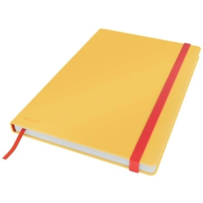 Image of Leitz Large (B5) Ruled Hardcover Notebook, 80 Sheet, Cosy Range, Warm Yellow, 44830019