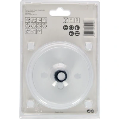 Image of BOSCH Bi Metal Hole Saw (for Wood and Metals, 8% Cobalt Alloy, Progressive Tooth Design, Ø 89 mm, Accessory Drills)