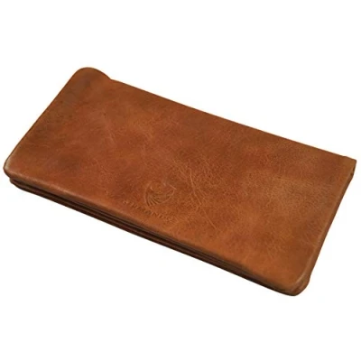 Image of GERMANUS Calbrunus Tobacco Pouch from Genuine Leather in brown