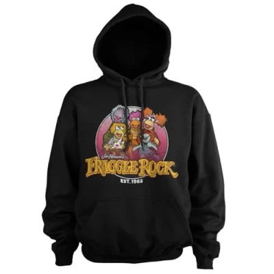 Image of Fraggle Rock Officially Licensed Since 1983 Hoodie (Black), Small