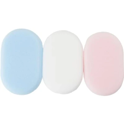 Image of Caress Luxury Bath Accessories 3 Pack of 4. 12 Sponges