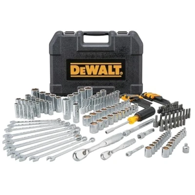 Image of DEWALT Mechanics Tool Set, 1/4 and 3/8 Inch Drive, SAE, 172 Piece (DWMT81533)